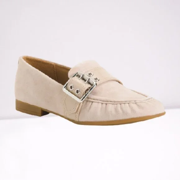 UGG Women's Tan Loafers with Buckle, size 7 - Picture 2 of 8